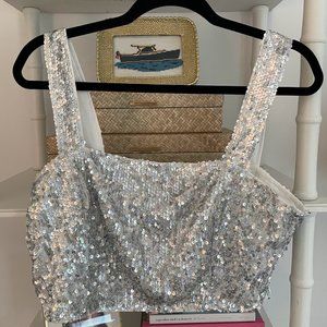 Sparkly Crop Top